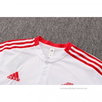Camiseta Polo del Manchester United 2021-2022 Blanco