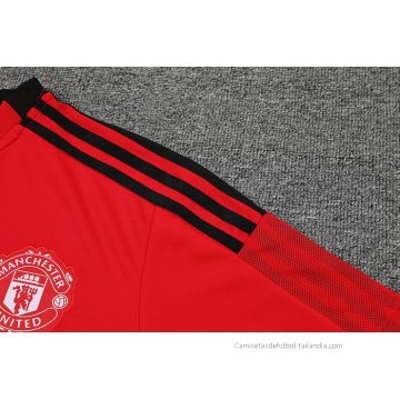 Camiseta Polo del Manchester United 2022-2023 Rojo