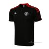 Camiseta Polo del Manchester United 2021-2022 Negro Camiseta Polo del Manchester United 2021-2022 Negro
