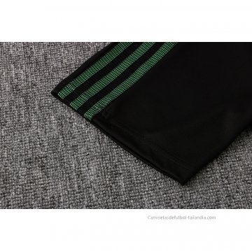 Camiseta Polo del Manchester United 2021-2022 Negro y Verde