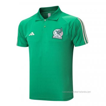 Camiseta Polo del Mexico 2022-2023 Verde Camiseta Polo del Mexico 2022-2023 Verde