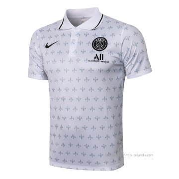 Camiseta Polo del Paris Saint-Germain 2021-2022 Blanco Camiseta Polo del Paris Saint-Germain 2021-2022 Blanco