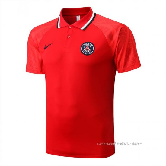 Camiseta Polo del Paris Saint-Germain 2022-2023 Rojo - Haga un click en la imagen para cerrar