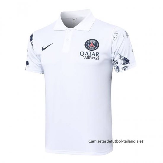 Camiseta Polo del Paris Saint-Germain 2024-2025 Blanco - Haga un click en la imagen para cerrar