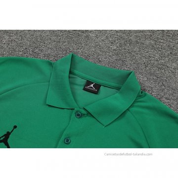 Camiseta Polo del Paris Saint-Germain Jordan 2022-2023 Verde