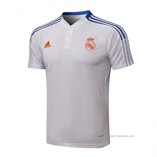 Camiseta Polo del Real Madrid 2021-2022 Blanco - Haga un click en la imagen para cerrar