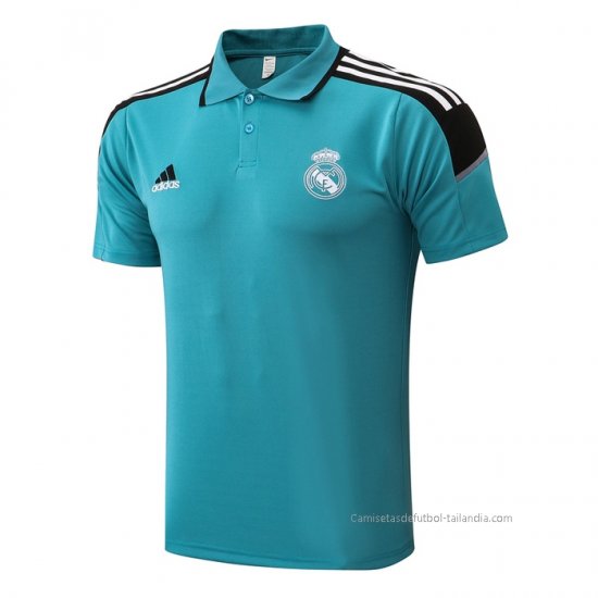 Camiseta Polo del Real Madrid 2022 Azul - Haga un click en la imagen para cerrar