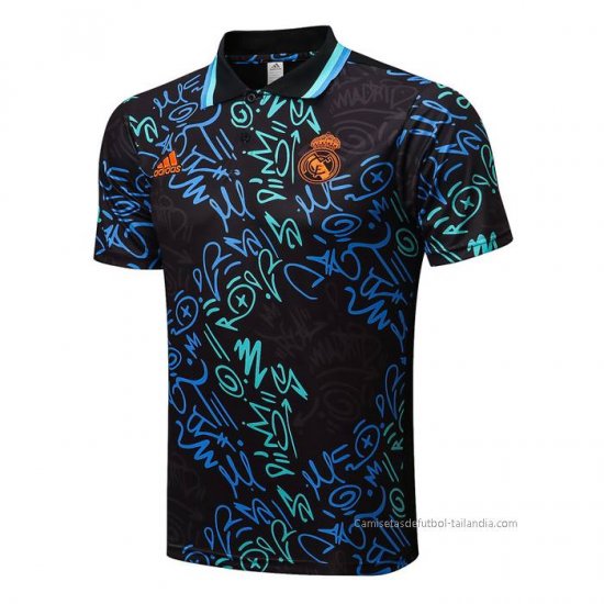 Camiseta Polo del Real Madrid 2022-2023 Gris - Haga un click en la imagen para cerrar