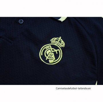 Camiseta Polo del Real Madrid 2025-2026 Azul Oscuro