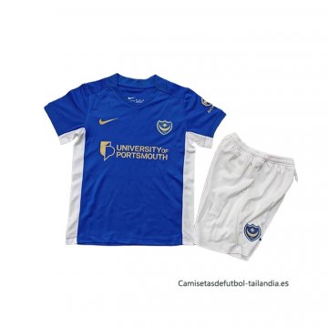 1ª Camiseta Portsmouth Nino 2026-2027
