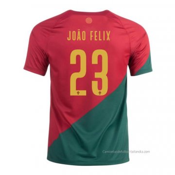 1ª Camiseta Portugal Jugador Joao Felix 2022 1ª Camiseta Portugal Jugador Joao Felix 2022