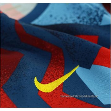 Camiseta Pre Partido del Barcelona 2025-2026 Azul