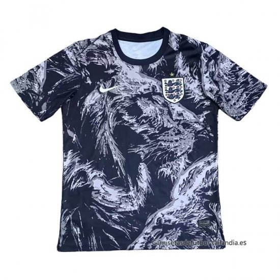 Camiseta Pre Partido del Inglaterra 2026 Negro - Haga un click en la imagen para cerrar