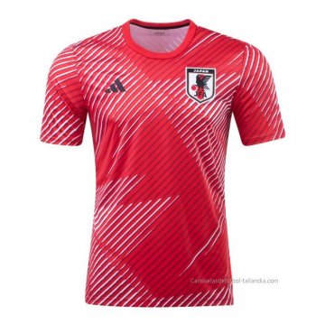 Camiseta Pre Partido del Japon 2022 Rojo