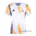 Camiseta Pre Partido del Real Madrid 2024 Blanco