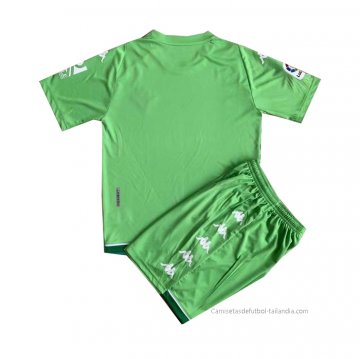 Camiseta Real Betis Portero Nino 2021-2022 Verde