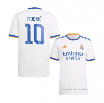 1ª Camiseta Real Madrid Jugador Modric 2021-2022 1ª Camiseta Real Madrid Jugador Modric 2021-2022