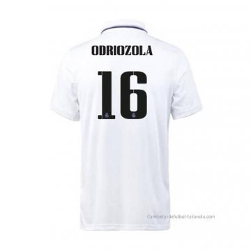 1ª Camiseta Real Madrid Jugador Odriozola 2022-2023 1ª Camiseta Real Madrid Jugador Odriozola 2022-2023