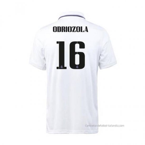 1ª Camiseta Real Madrid Jugador Odriozola 2022-2023 - Haga un click en la imagen para cerrar