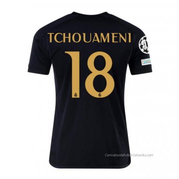 3ª Camiseta Real Madrid Jugador Tchouameni 2023-2024 3ª Camiseta Real Madrid Jugador Tchouameni 2023-2024