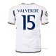 1ª Camiseta Real Madrid Jugador Valverde 2023-2024