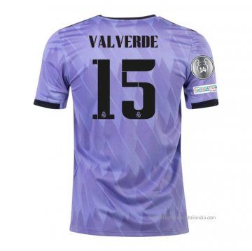 2ª Camiseta Real Madrid Jugador Valverde 2022-2023 2ª Camiseta Real Madrid Jugador Valverde 2022-2023