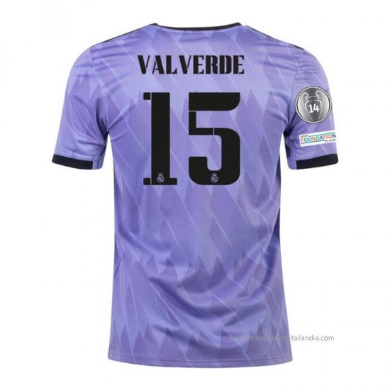 2ª Camiseta Real Madrid Jugador Valverde 2022-2023 - Haga un click en la imagen para cerrar