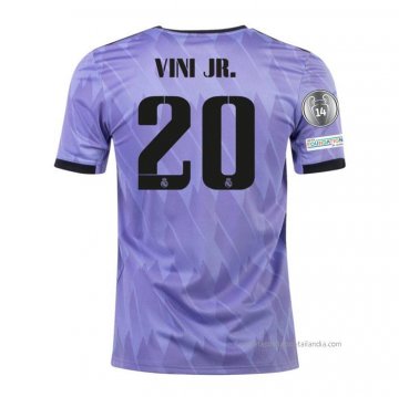 2ª Camiseta Real Madrid Jugador Vini JR. 2022-2023