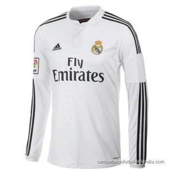 1ª Camiseta Real Madrid Manga Larga Retro 2014-2015 1ª Camiseta Real Madrid Manga Larga Retro 2014-2015