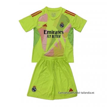 Camiseta Real Madrid Portero 4ª Nino 2024-2025 Camiseta Real Madrid Portero 4ª Nino 2024-2025