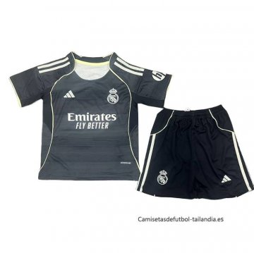 2ª Camiseta Real Madrid Nino 2025-2026 2ª Camiseta Real Madrid Nino 2025-2026