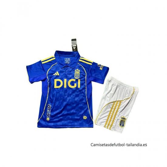 1ª Camiseta Real Oviedo Nino 2025-2026 - Haga un click en la imagen para cerrar