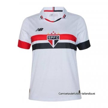 1ª Camiseta Sao Paulo Mujer 2024