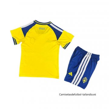1ª Camiseta Suecia Nino 2026