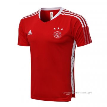 Camiseta de Entrenamiento Ajax 2021-2022 Rojo Camiseta de Entrenamiento Ajax 2021-2022 Rojo