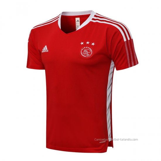 Camiseta de Entrenamiento Ajax 2021-2022 Rojo - Haga un click en la imagen para cerrar