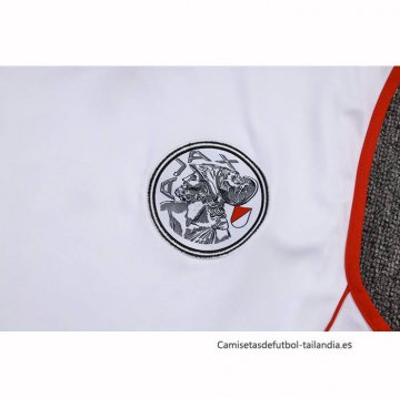 Camiseta de Entrenamiento Ajax Sin Mangas 2025-2026 Blanco