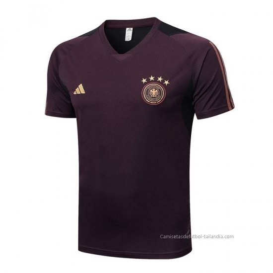 Camiseta de Entrenamiento Alemania 2022-2023 Marron - Haga un click en la imagen para cerrar
