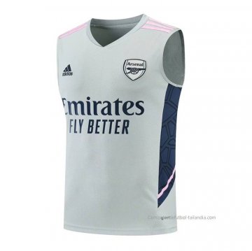 Camiseta de Entrenamiento Arsenal Sin Mangas 2022-2023 Gris