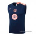 Camiseta de Entrenamiento Barcelona Sin Mangas 2025-2026 Azul Rosa