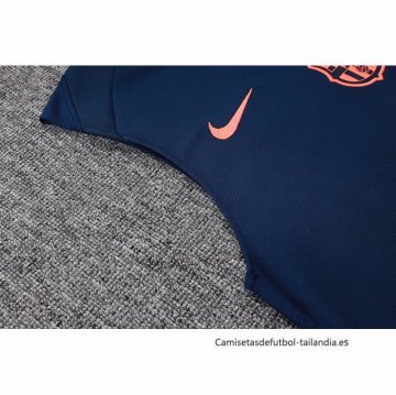 Camiseta de Entrenamiento Barcelona Sin Mangas 2025-2026 Azul Rosa