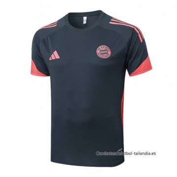 Camiseta de Entrenamiento Bayern Munich 2025-2026 Gris Oscuro Camiseta de Entrenamiento Bayern Munich 2025-2026 Gris Oscuro