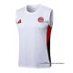Camiseta de Entrenamiento Bayern Munich Sin Mangas 2025-2026 Blanco