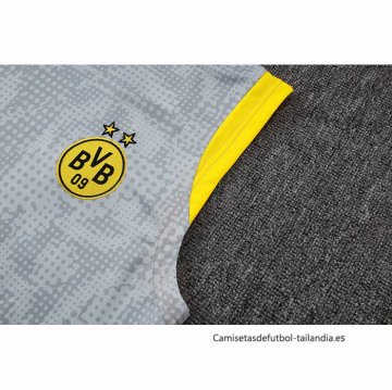 Camiseta de Entrenamiento Borussia Dortmund Sin Mangas 2025-2026 Gris