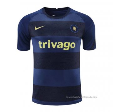 Camiseta de Entrenamiento Chelsea 2022-2023 Azul Oscuro Camiseta de Entrenamiento Chelsea 2022-2023 Azul Oscuro
