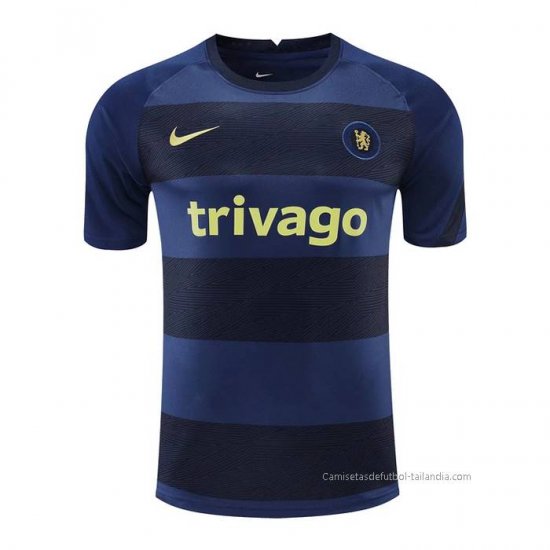 Camiseta de Entrenamiento Chelsea 2022-2023 Azul Oscuro - Haga un click en la imagen para cerrar