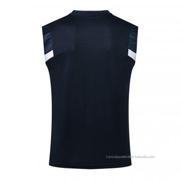 Camiseta de Entrenamiento Francia Sin Mangas 2021-2022 Azul