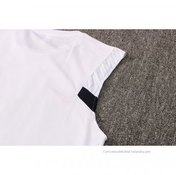 Camiseta de Entrenamiento Francia Sin Mangas 2021-2022 Blanco