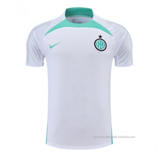 Camiseta de Entrenamiento Inter Milan 2022-2023 Blanco - Haga un click en la imagen para cerrar