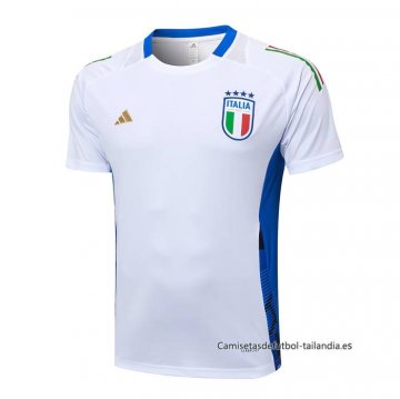 Camiseta de Entrenamiento Italia 2024-2025 Blanco Camiseta de Entrenamiento Italia 2024-2025 Blanco